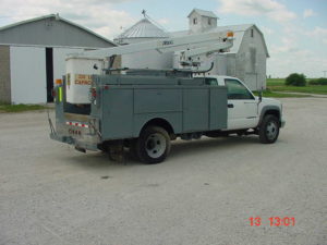 Bucket truck image