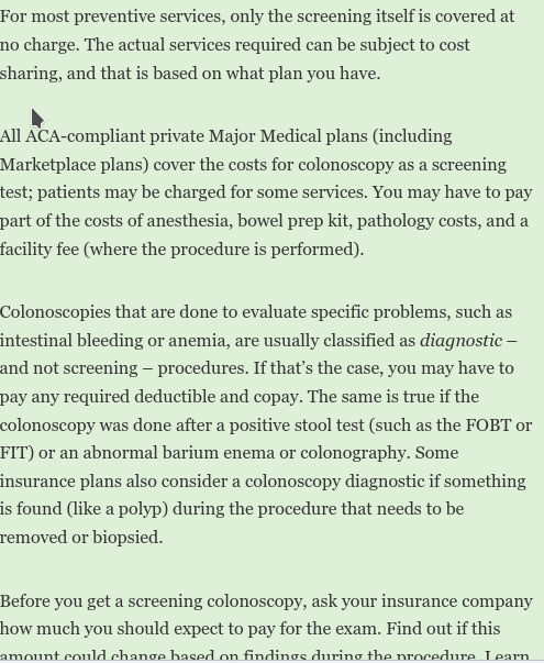 colonoscopy facts