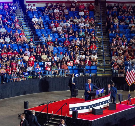 Trump Rally courtesy Jim Watson